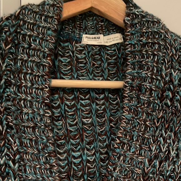 Multicolor Knit Cardigan with Buttons - Picture 2 of 4